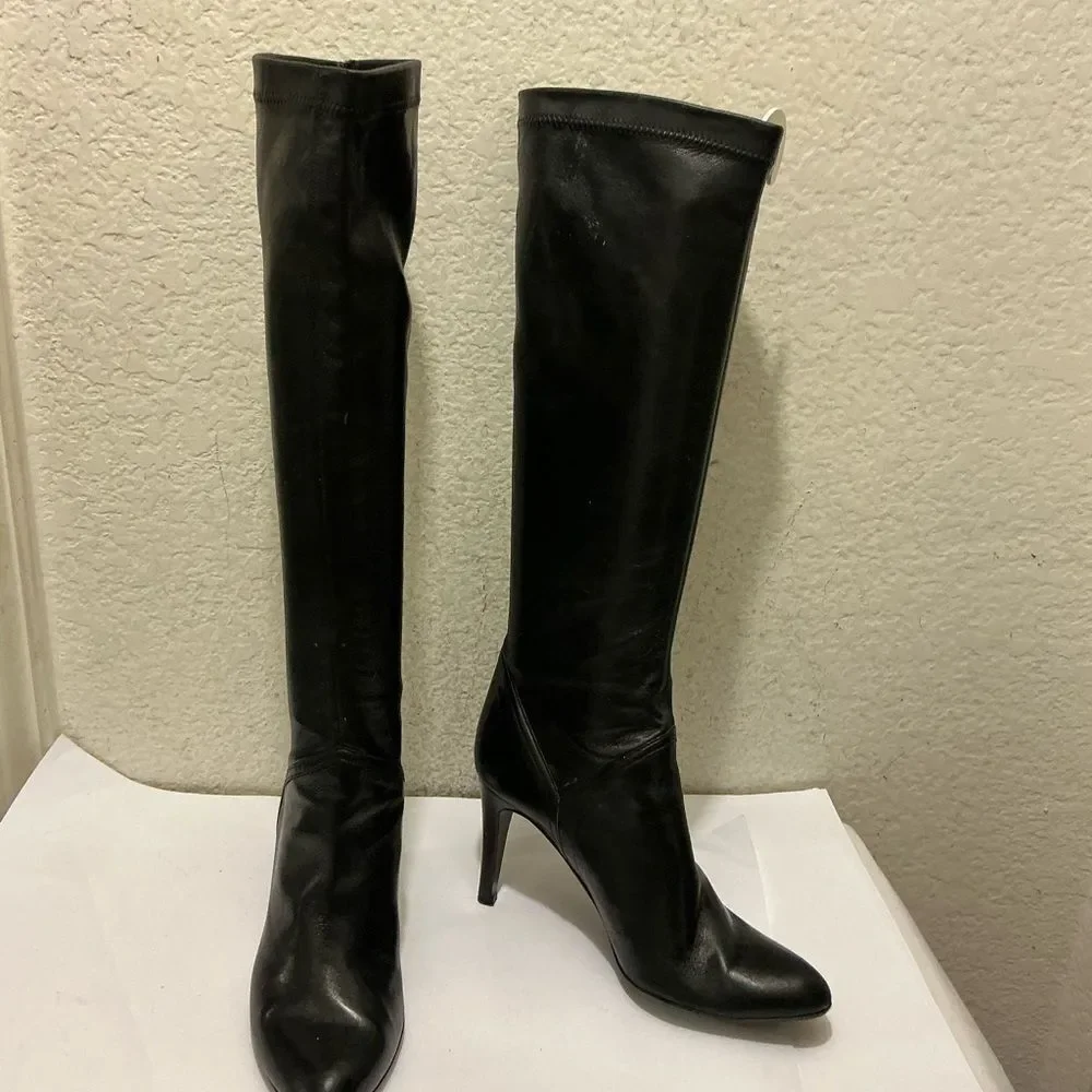 Cole Haan Black Over the Knee Boots